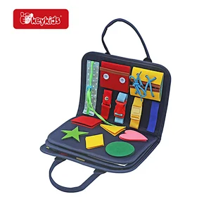 Montessori fine motor skills toys wooden magnetic shape and color maze for kids W11H128